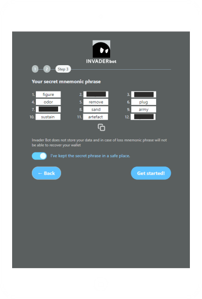 Invader Bot seed